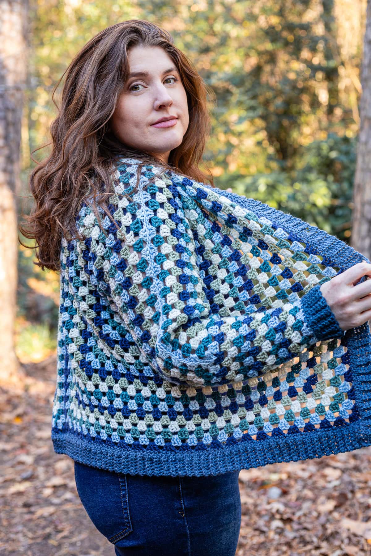 Granny Hexagon Cardigan Pattern