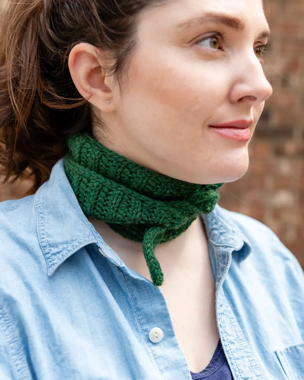 Evergreen Mini Scarf Pattern