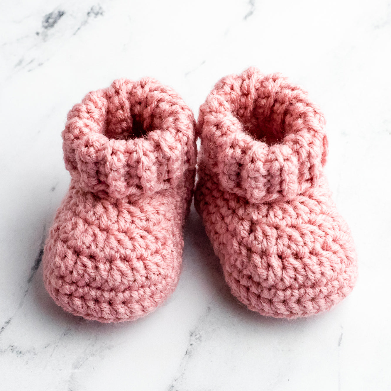 Crochet Baby Booties Pattern