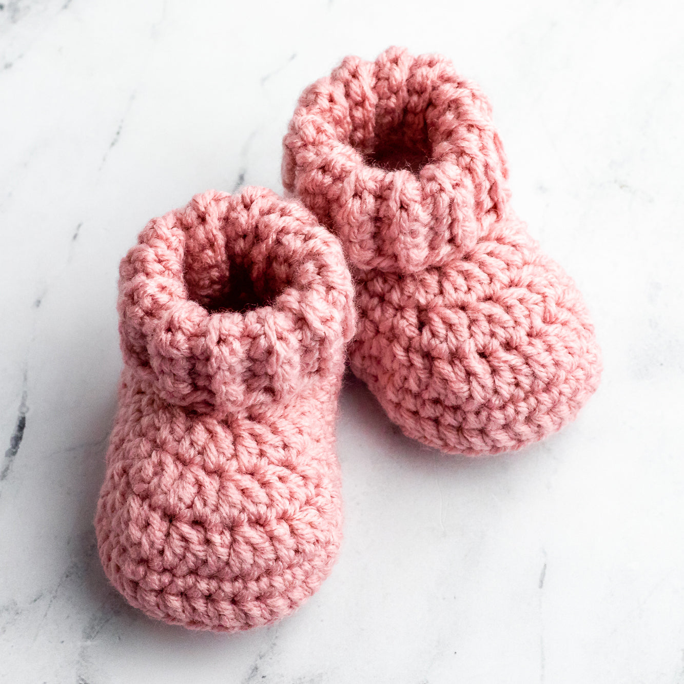Crochet Baby Booties Pattern