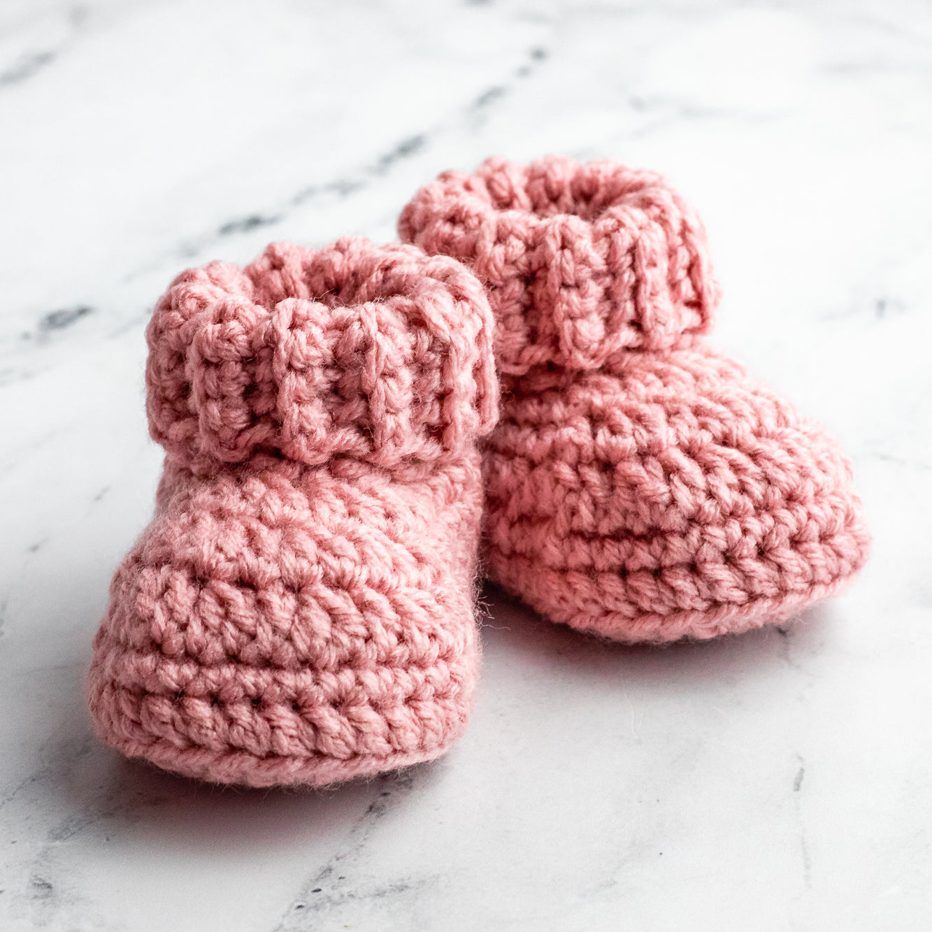 Crochet Baby Booties Pattern