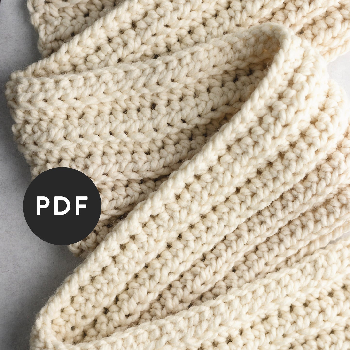 Easy Crochet Scarf Pattern