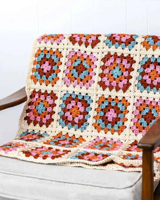 Granny Square Blanket Pattern