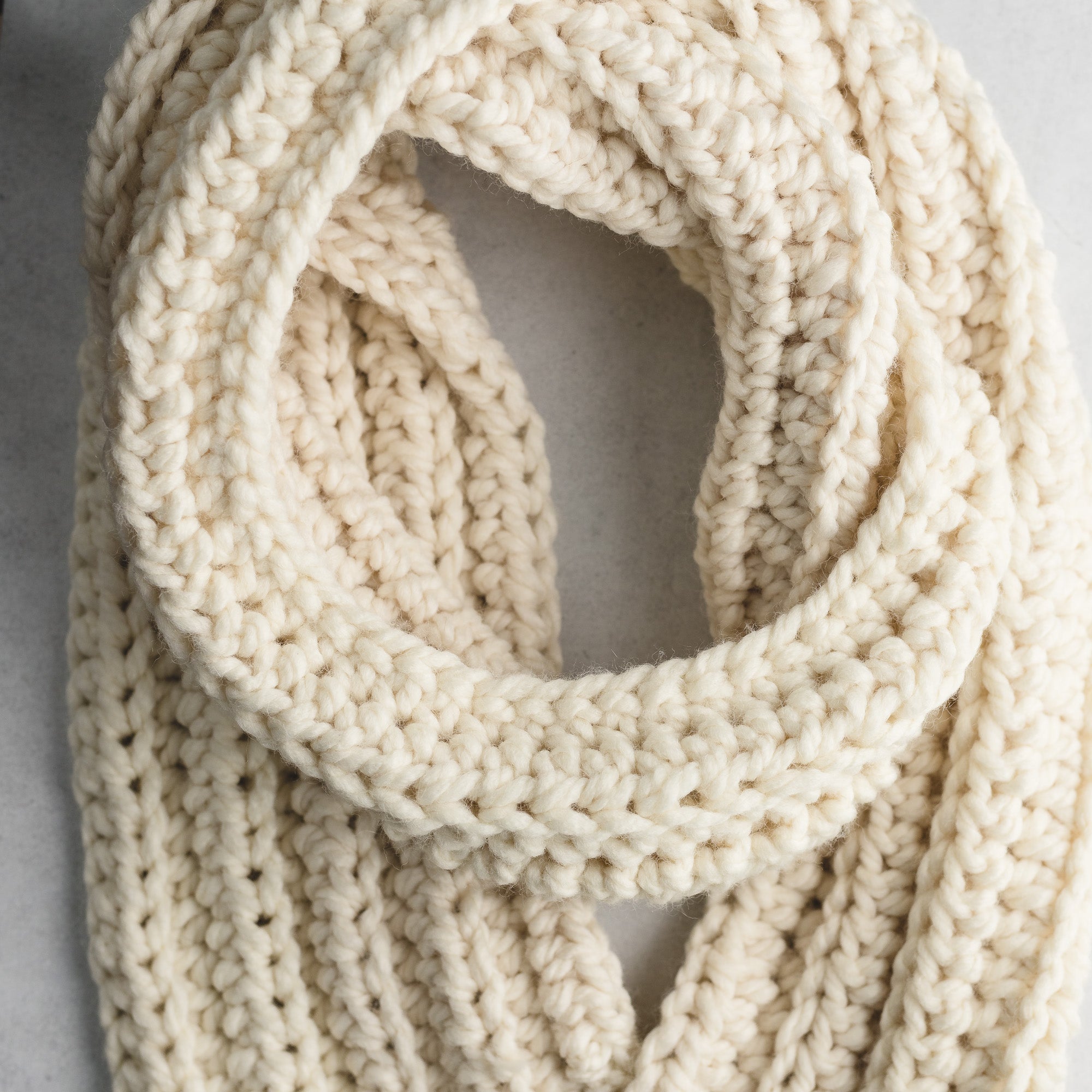 Easy store crochet scarf