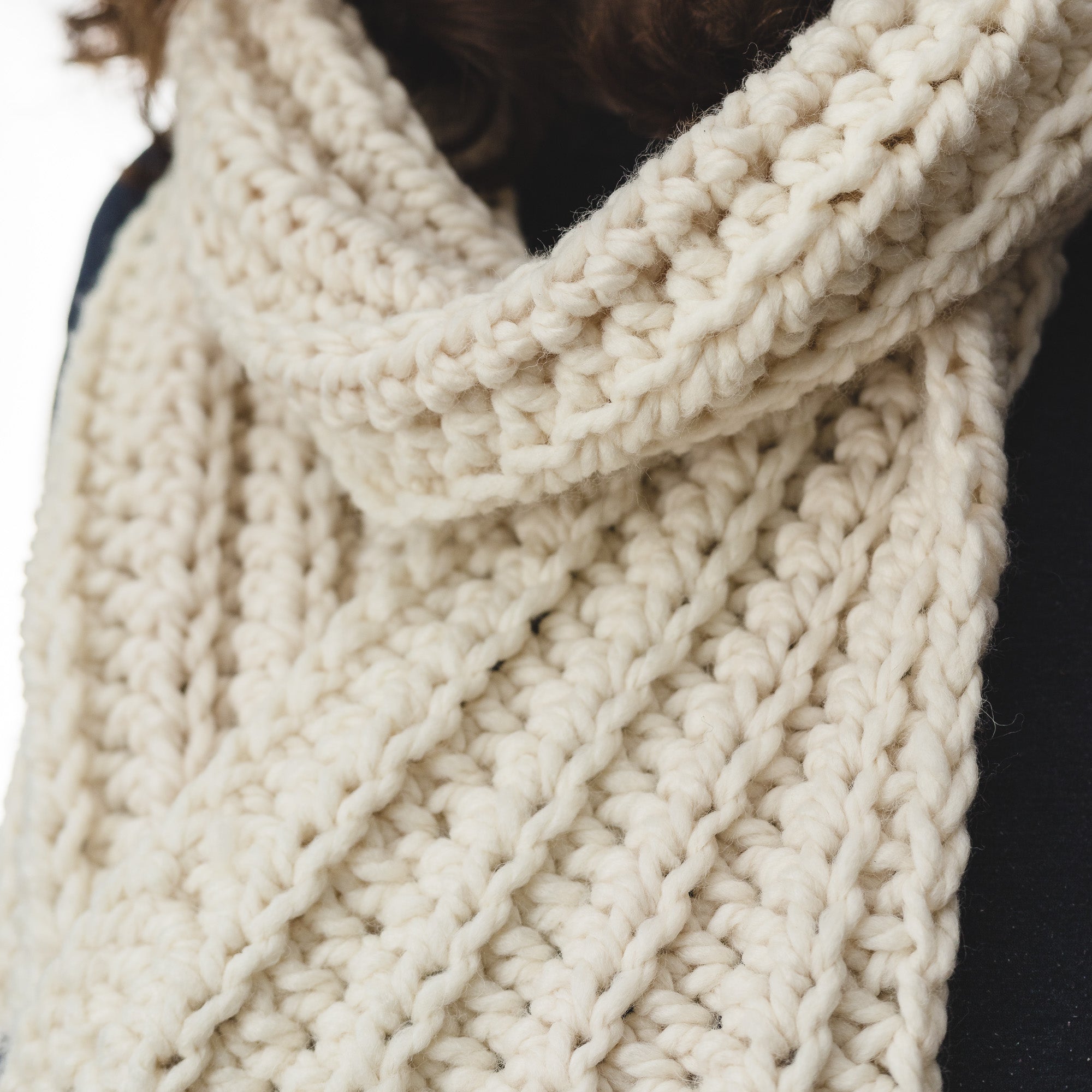 Easy Crochet Scarf Pattern – Sarah Maker